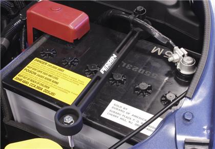 PERRIN 02-25 Subaru Impreza/WRX/STI & 13-25 Crosstrek/BRZ/FR-S/GR86/GR86 Battery Tie Down - Black