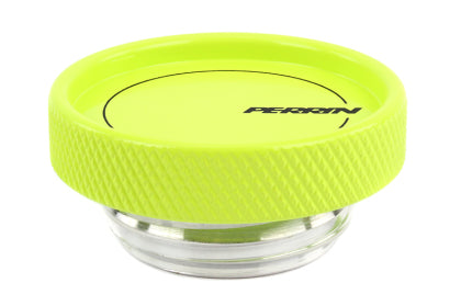 PERRIN 02-25 Subaru Impreza/WRX/STI & 13-25 Crosstrek/BRZ/FR-S/GR86/GR86 Oil Fill Cap - Neon Yellow