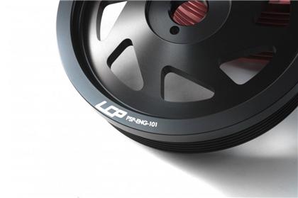PERRIN 15-18 Subaru WRX / 13-20 BRZ / 14-18 FXT / 13-16 Crosstrek Lightened Crank Pulley - Black