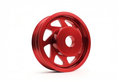 PERRIN 93-14 Subaru Impreza (Incl. 02-14 WRX) / 04-21 STI Lightened Crank Pulley - Red