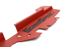 GrimmSpeed 05-09 Subaru Legacy/Outback Radiator Shroud w/Tool Tray - Textured Red