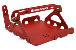 GrimmSpeed 08-14 Subaru WRX STI Lightweight Battery Mount Kit - Red