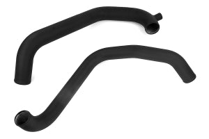 PERRIN 08-14 Subaru STI Front Mount Intercooler Boost Tubes + Hardware - Black Tubes