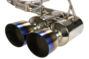 Invidia 08-14 Subaru WRX Hatchback Gemini Single Layer Titanium Tip Cat-back Exhaust