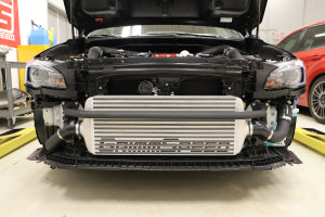 GrimmSpeed 2015+ Subaru STI Front Mount Intercooler Kit Raw Core / Black Pipe