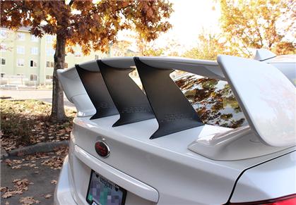 PERRIN 15-21 Subaru STI Wing Stabilizer - Black