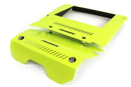PERRIN 15-21 Subaru WRX Engine Cover Kit (Intercooler & Pulley Covers Incl.) - Neon Yellow