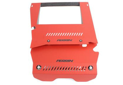 PERRIN 15-21 Subaru WRX Engine Cover Kit (Intercooler & Pulley Covers Incl.) - Red