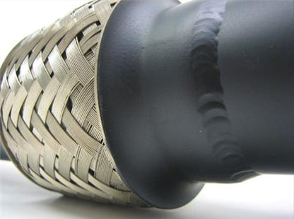 HiFlow Exhaust Manifold Crosspipe BLACK CERAMIC COATING - Subaru 02-05 WRX, 08-14 WRX, 04-21 STI, 05-09 LGT