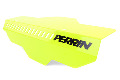 PERRIN 02-14 Subaru WRX / 04-21 STI / 08-11 Impreza Pulley Cover - Neon Yellow