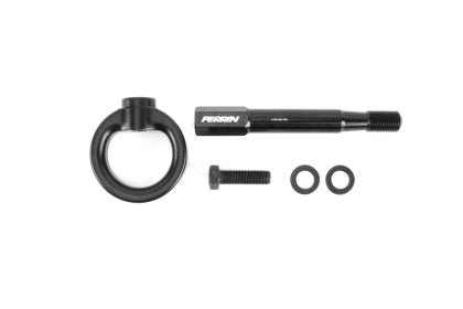 PERRIN 18-21 Subaru WRX & STI / 13-25 BRZ / 17-20 Toyota 86 Tow Hook Kit (Front) - Flat Black