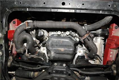 HiFlow Exhaust Manifold Crosspipe BLACK CERAMIC COATING - Subaru 02-05 WRX, 08-14 WRX, 04-21 STI, 05-09 LGT