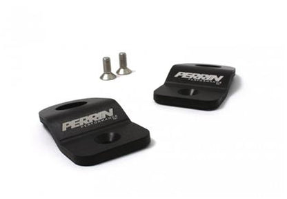 PERRIN 08-21 Subaru WRX / STI Upper Radiator Bracket Set - Black