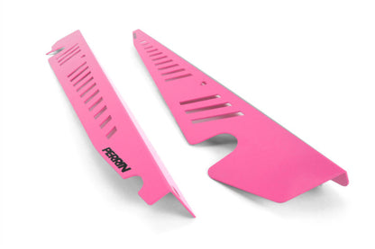 Perrin 08-14 Subaru WRX/STI Fender Shroud Set - Hyper Pink