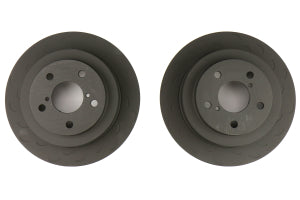 Hawk Talon 2005 Saab 9-2X Slotted-Only Rear Brake Rotor Set