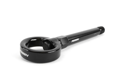 PERRIN 17-21 Honda Civic Si/Type R/Touring/Hatchback Tow Hook Kit Rear - Gloss Black
