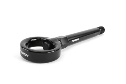 PERRIN 17-21 Honda Civic Si/Type R/Touring/Hatchback Tow Hook Kit Rear - Gloss Black