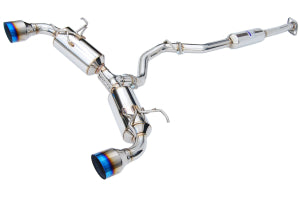 Invidia 12+ Subaru BRZ / Toyota 86 N2 60mm Single Layer Titanium Burnt Tips Cat-Back Exhaust