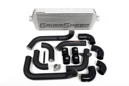 GrimmSpeed 2008-2014 Subaru WRX Front Mount Intercooler Kit Raw Core / Black Pipe