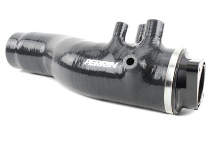 PERRIN 2015+ Subaru WRX / 14-18 Forester XT Turbo Inlet Hose 3in. w/ Turbo Adapter Flange - Black