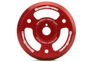 GrimmSpeed 15+ Subaru BRZ/FR-S Lightweight Crank Pulley - Red