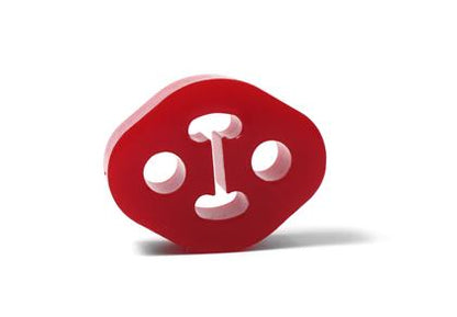 PERRIN Subaru / Universal 12mm ID 1.5in. Hole Offset Exhaust Hanger - Red (Sold Individually)