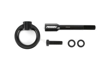 PERRIN 02-07 Subaru WRX/STI Tow Hook Kit (Front) - Flat Black
