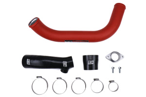 GrimmSpeed 15+ Subaru WRX Aluminum Charge Pipe Kit (for Top Mount Intercoolers) - Red