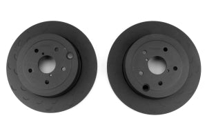 Hawk Talon 2010 Subaru Impreza WRX Premium Slotted-Only Rear Brake Rotor Set
