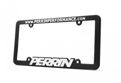 PERRIN License Plate Frame - Black w/White Lettering