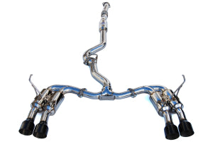Invidia 2015+ Subaru WRX / STI Gemini/R400 Single Layer Quad Black Tip Cat-Back Exhaust