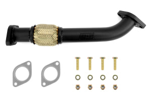 HiFlow Exhaust Manifold Crosspipe BLACK CERAMIC COATING - Subaru 06-07 WRX, 04-08 FXT