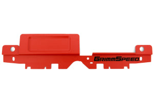 GrimmSpeed 05-09 Subaru Legacy/Outback Radiator Shroud w/Tool Tray - Textured Red