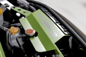 GrimmSpeed 15+ Subaru WRX/STI Radiator Shroud - Neon Green Powdercoat