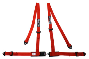 Sparco 2 Inch 4-Point Bolt-In Harness Red

Universal