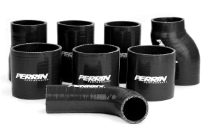 PERRIN 02-07 Subaru WRX/STi Front Mount Intercooler Boost Tubes + Hardware w/Black Tubes