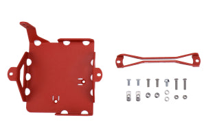 GrimmSpeed 08-14 Subaru WRX STI Lightweight Battery Mount Kit - Red