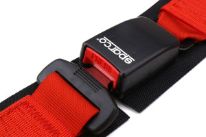 Sparco 2 Inch 4-Point Bolt-In Harness Red

Universal