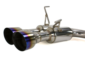 Invidia 11-14 Subaru WRX / STI Sedan Gemini/R400 Single Layer Quad Titanium Tip Cat-back Exhaust