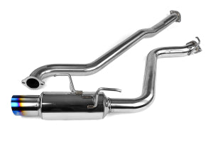 Invidia 08-09 WRX Sedan 76mm (101mm tip) RACING Titanium Tip Cat-back Exhaust